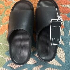 Nike Black Comfort Slides